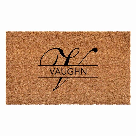 Calloway Mills Personalized Door Mat, Black, Natural, 36 in W x 72 in L 111023672